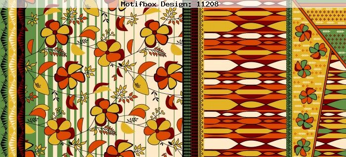 FLORAL DESIGN WITH SAREE BORDER FLORAL DESIGN WITH SAREE BORDER